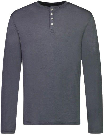 Nui  Men's Wainui Henley XS - Charcoal - Brand New