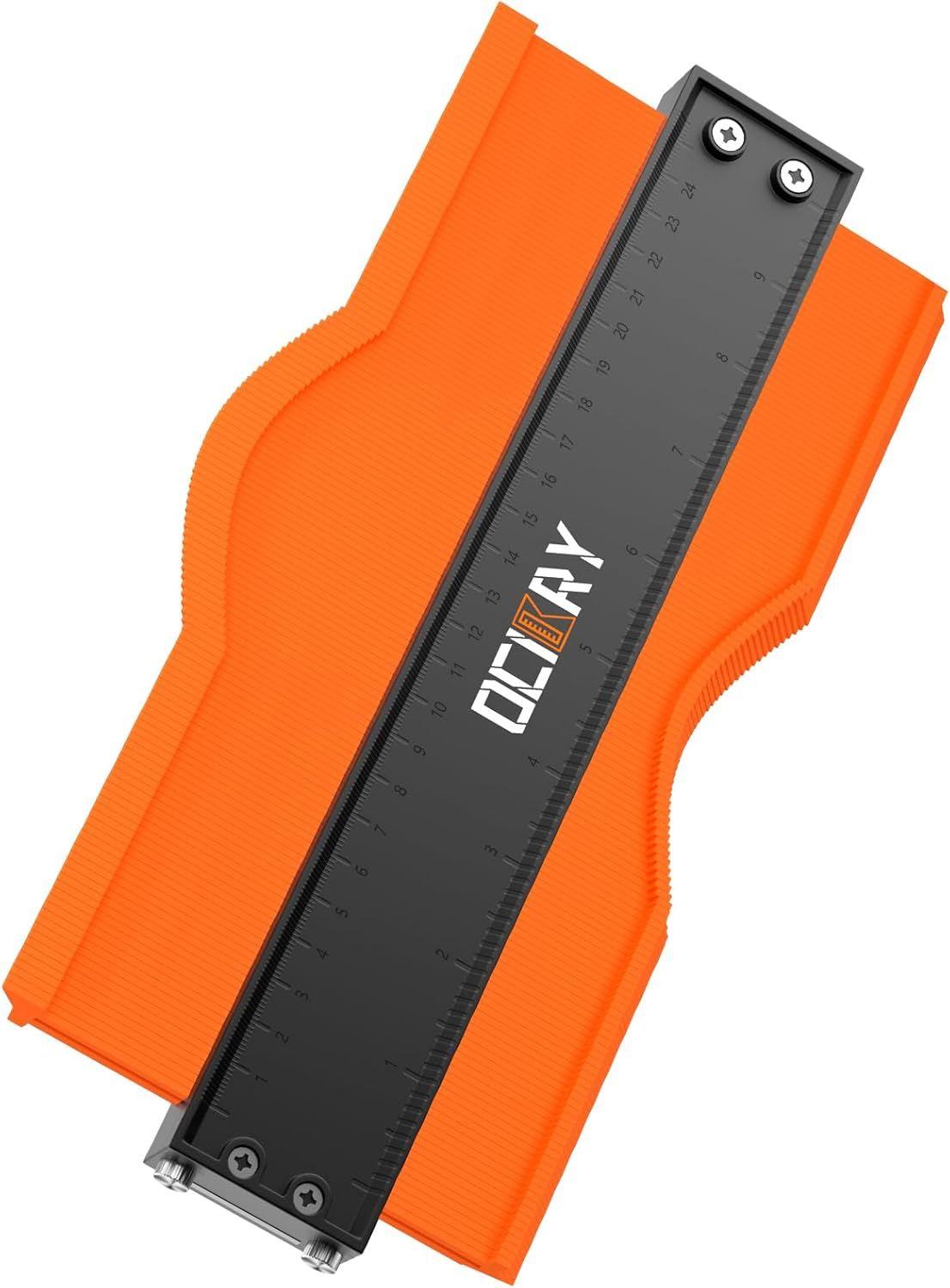 Ocikry  Contour Gauge 10"  Adjustable Lock - Orange - Excellent