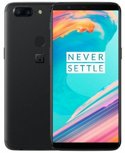 OnePlus  5T - 128GB - Midnight Black - Fully Unlocked - Acceptable