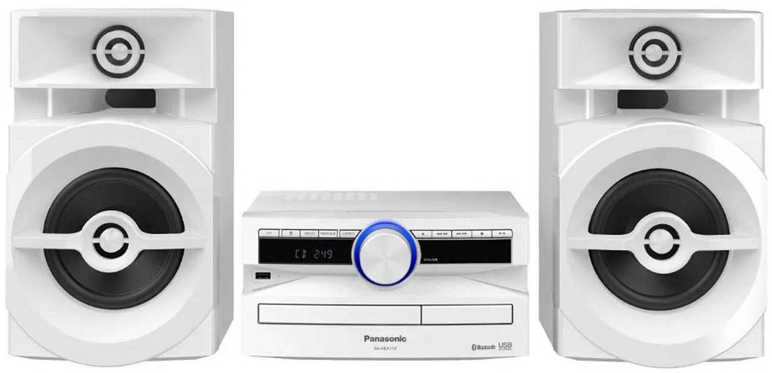 Panasonic  SC-AKX110 300W Mini CD Stereo System - White - Acceptable
