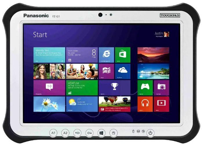 Panasonic Toughpad FZ-G1 MK4 Laptop 10.1" - Intel Core i5-6300U 2.4GHz - 256GB - White - 8GB RAM - Excellent