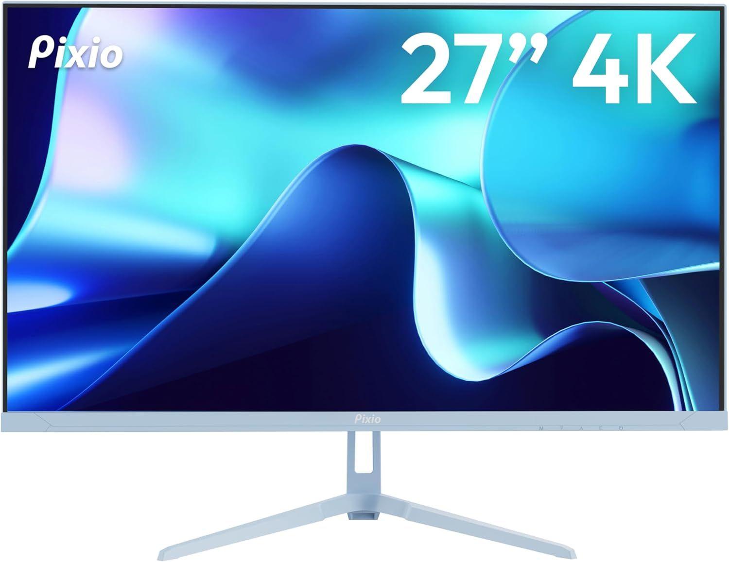 Pixio  PX27U Wave Gaming Monitor 27" - Blue - 27 Inch - Excellent