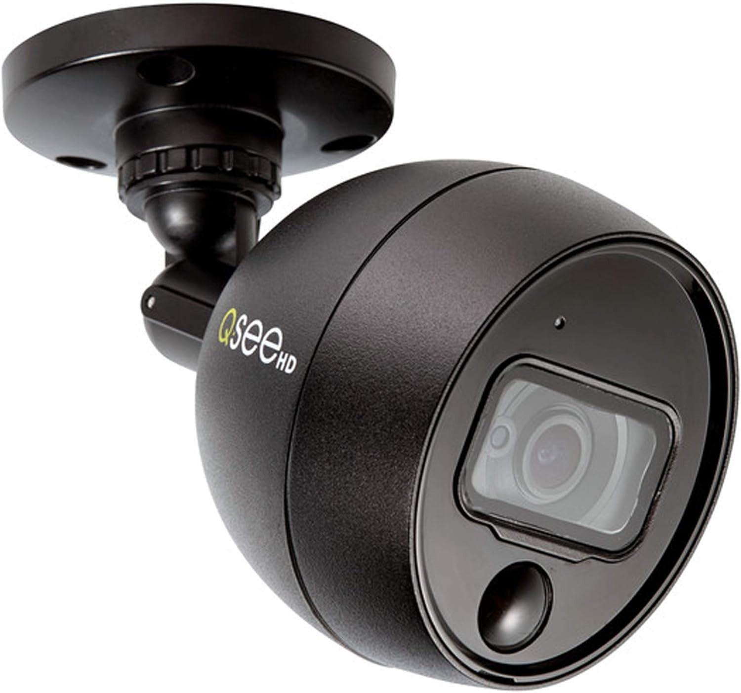 Q-See  1080p Analog HD Passive Infrared Bullet Camera - Black - Excellent