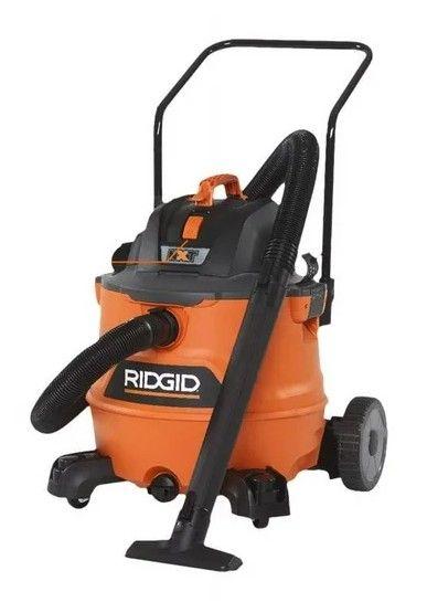 Ridgid  HD1800 16 Gallon NXT Wet/Dry Vacuum with Cart - Orange/Black - Excellent