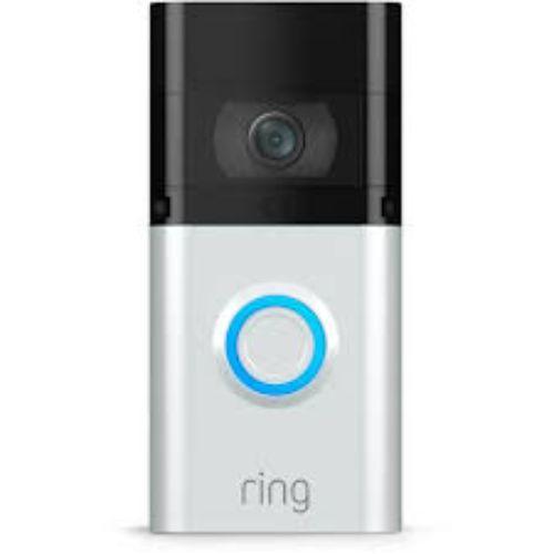 Ring  Video Doorbell 3 Plus - Satin Nickel - Brand New