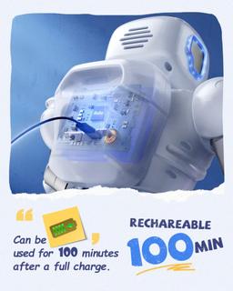 Ruko 1088 Large Smart Robots for Kids - Blue