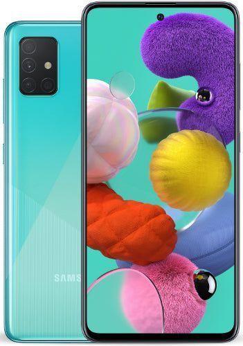 Samsung Galaxy A51 - 128GB - Prism Crush Blue - 5G - Dual Sim - 4GB RAM - Fully Unlocked - Acceptable
