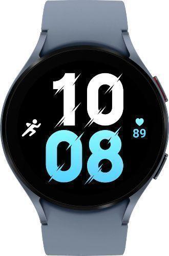 Samsung  Galaxy Watch5 - 16GB - Sapphire-Aluminum-Sport Band-Sapphire - Bluetooth + LTE - 44mm - Sapphire - Aluminum - Sapphire - Sport Band - Fluoroelastomer - Acceptable