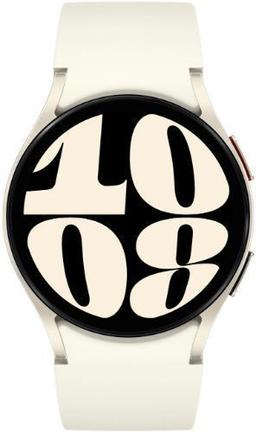 Samsung Galaxy Watch6 (Bluetooth + LTE) - 16GB - 40mm - Cream Aluminum Case with Cream Fluoroelastomer Sports Band