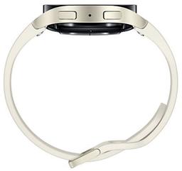 Samsung Galaxy Watch6 (Bluetooth + LTE) - 16GB - 40mm - Gold Aluminum Case with Gold Fluoroelastomer Sports Band