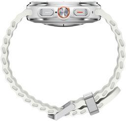 Galaxy Watch Ultra - 32GB - 47mm - Titanium White Titanium Case with White Silicone Marine Band
