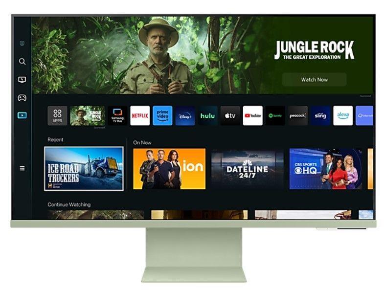 Samsung  M80C 4K HDR Smart Monitor 32" - Spring Green - Acceptable