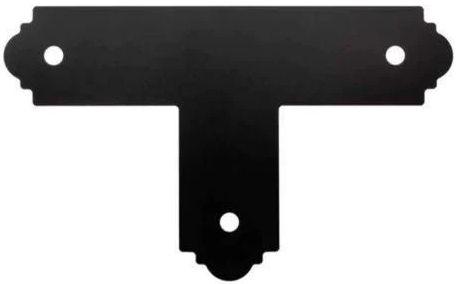 Simpson Strong-Tie  APT4 Outdoor Accents 4X4 T Strap - Black - Premium
