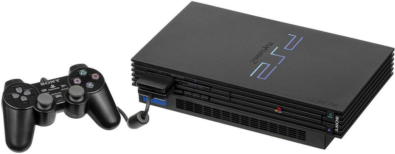 Sony PlayStation 2 Gaming Console - Black - Excellent