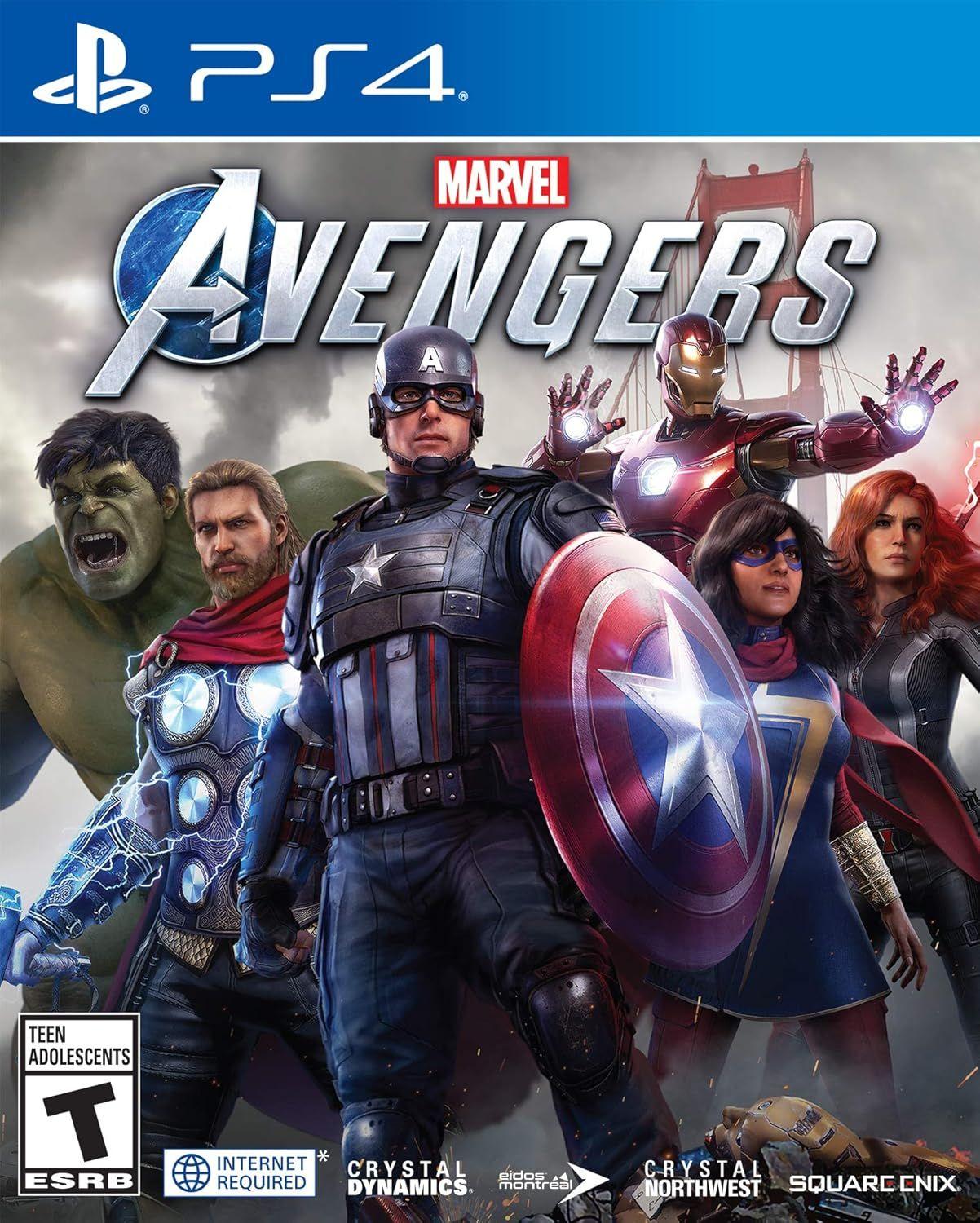 Sony  PS4 Marvel's Avengers  - Blue - Acceptable