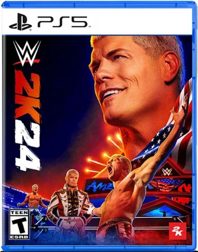 Sony  PS5 WWE 2K24 Standard Edition Video Game - Blue - Excellent