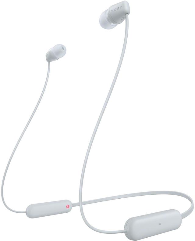 Sony WI-C100 Wireless In-Ear Headphones in White in Premium condition
