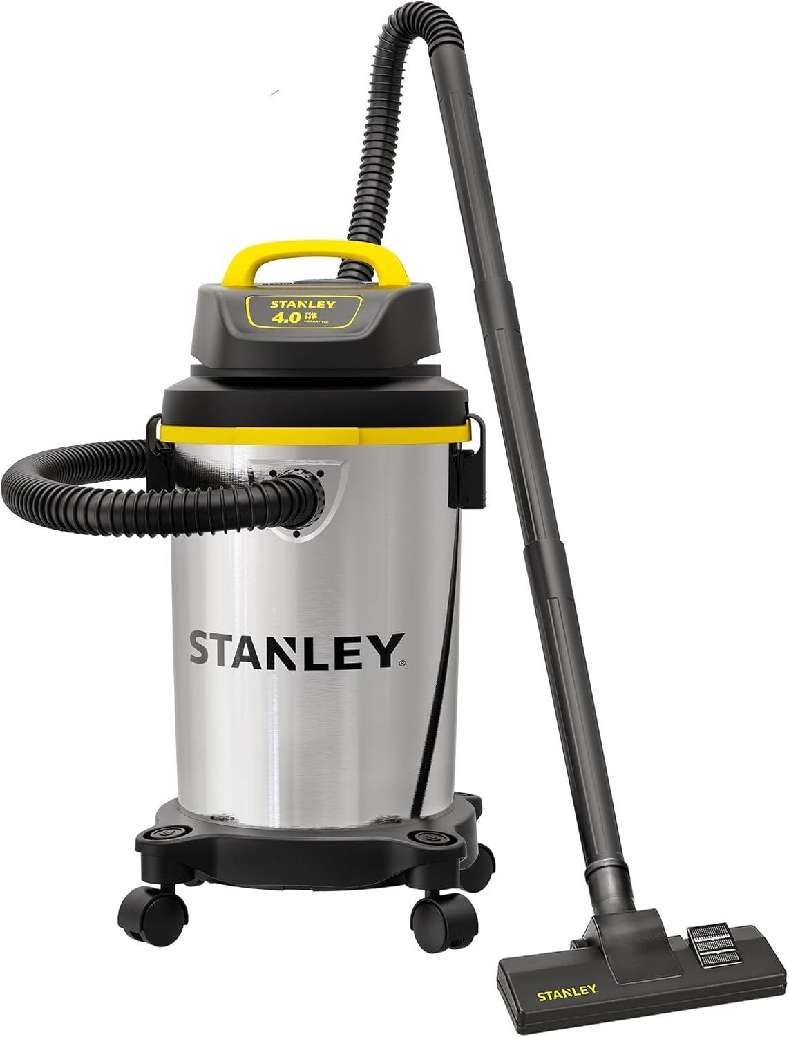 Stanley  SL18129 Wet/Dry Vacuum 4 Gallon - Silver - Excellent