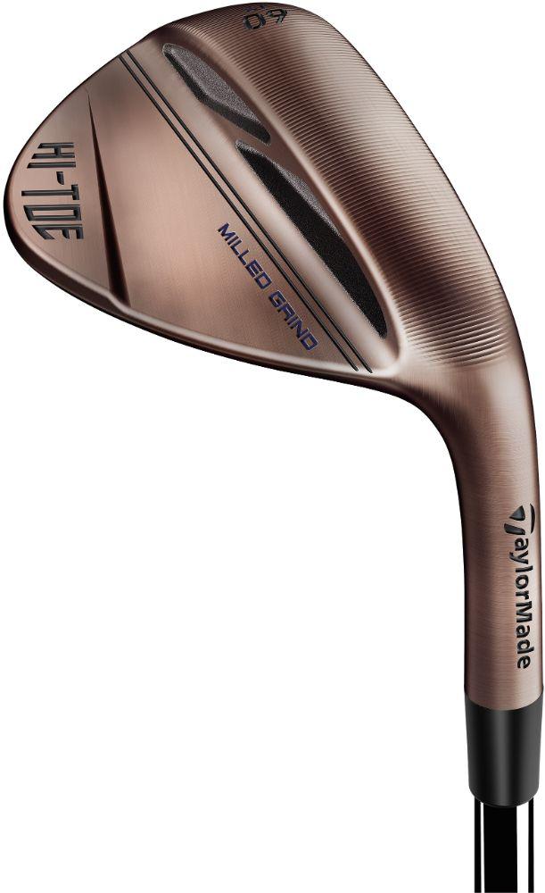 TaylorMade Hi-Toe 3 Copper SB Wedge - No Label Shaft - Lob Wedge - Left Handed - Wedgeflex Flex - Standard Length - 58 Loft - Standard Lie Angle - Men - Acceptable