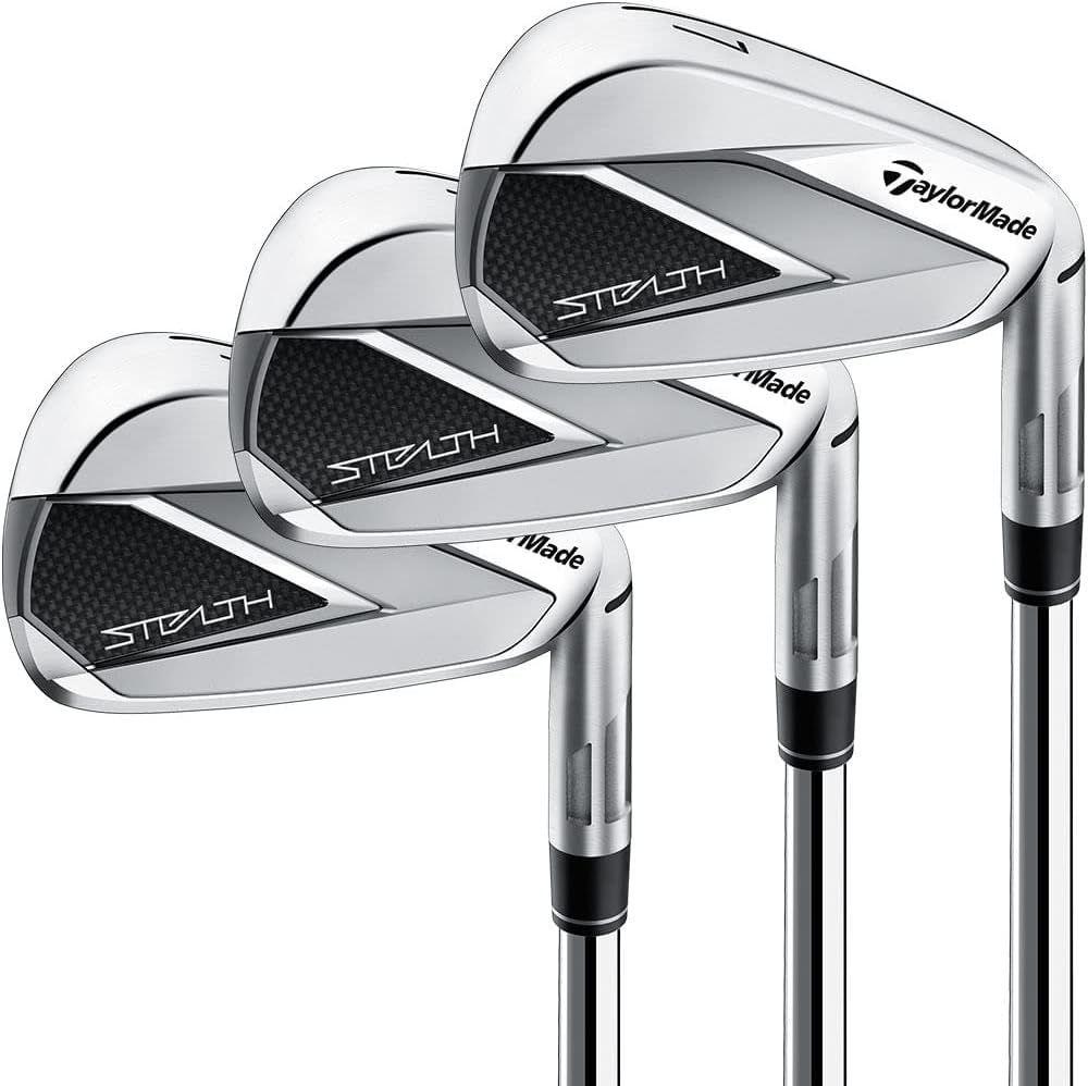 TaylorMade STEALTH Iron Set - KBS Max MT 85 Shaft - 5 - Right Handed - Stiff Flex - Standard Length - Standard Lie Angle - Men - Acceptable