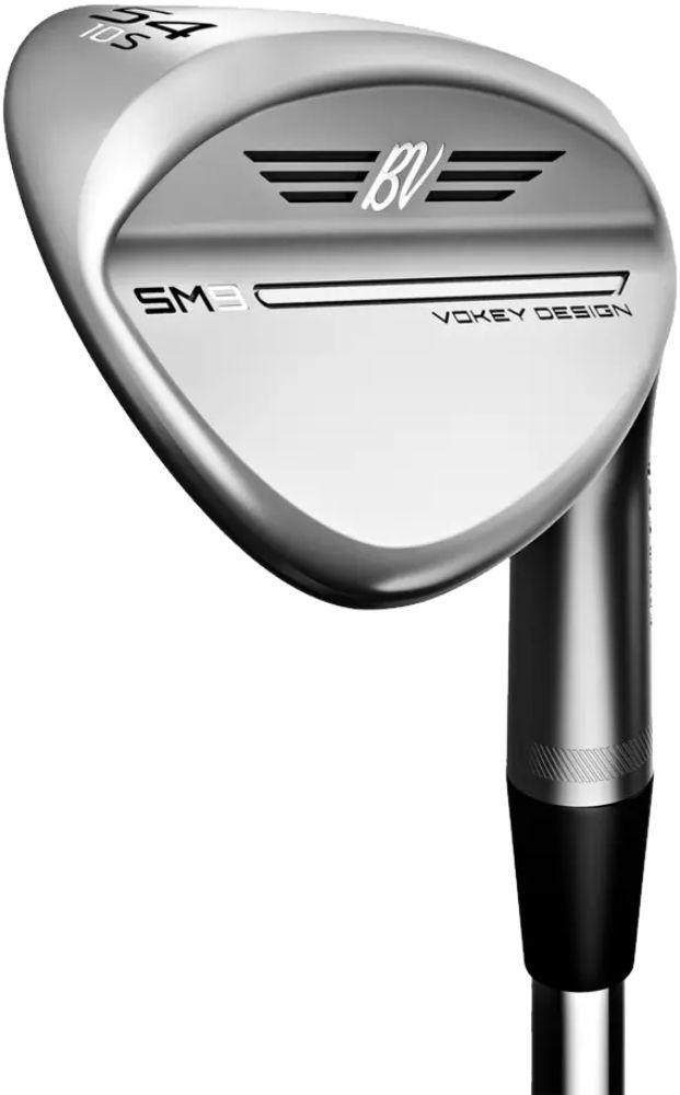 Titleist Vokey SM9 Tour Chrome D Grind Wedge - True Temper Dynamic Gold S200 Shaft - Lob Wedge - Left Handed - Wedgeflex Flex - Standard Length - 58 Loft - Standard Lie Angle - Men - Good