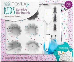 Tovla Jr Kids Sprinkle Baking Set - White