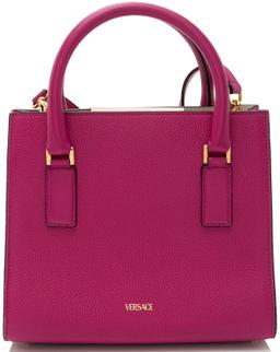 Versace Calfskin Virtus Small Satchel - Calfskin - Pink