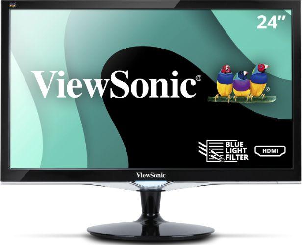 ViewSonic  VX2452MH 24" FHD Monitor - Black - Good