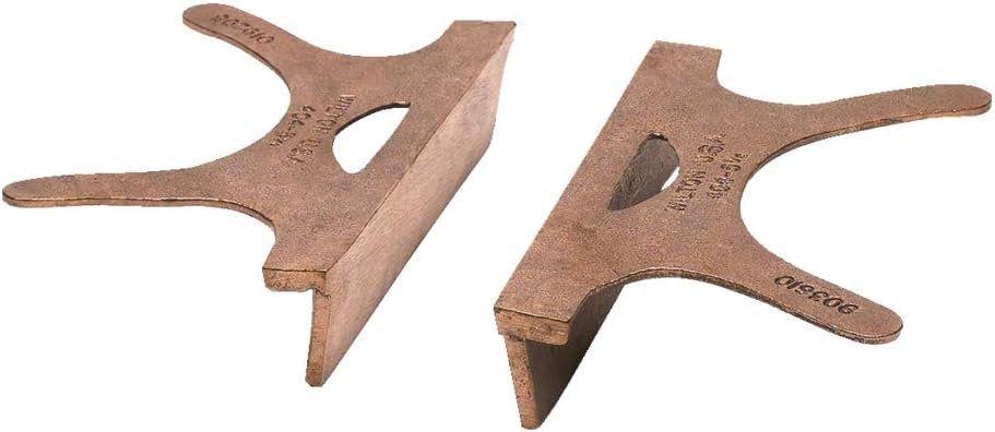 Wilton  404-6 Copper Vise Jaw Pads 6" (24408) - Brown - Premium