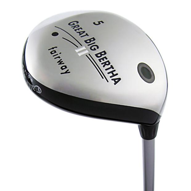 Callaway Great Big Bertha II Fairway Wood - Callaway GBB System 60 Shaft - 3 Wood - Left Handed - Regular Flex - Standard Length - 15 Loft - Standard Lie Angle - Men - Acceptable