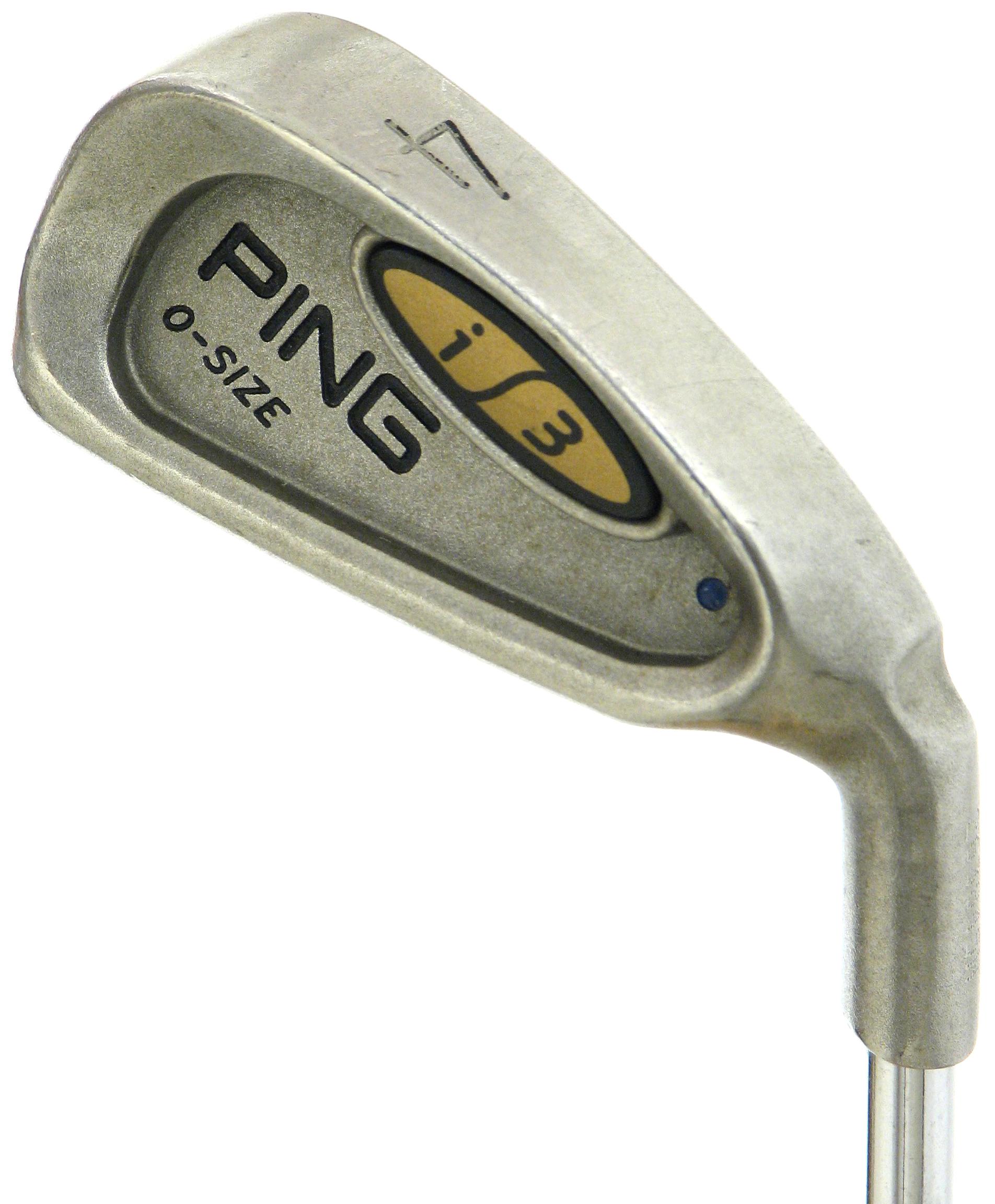 Ping i3 O-Size Iron Set - Ping 350 Series Shaft - 3 - Right Handed - Stiff Flex - 3* upright Length - 3* upright Lie Angle - Men - Acceptable