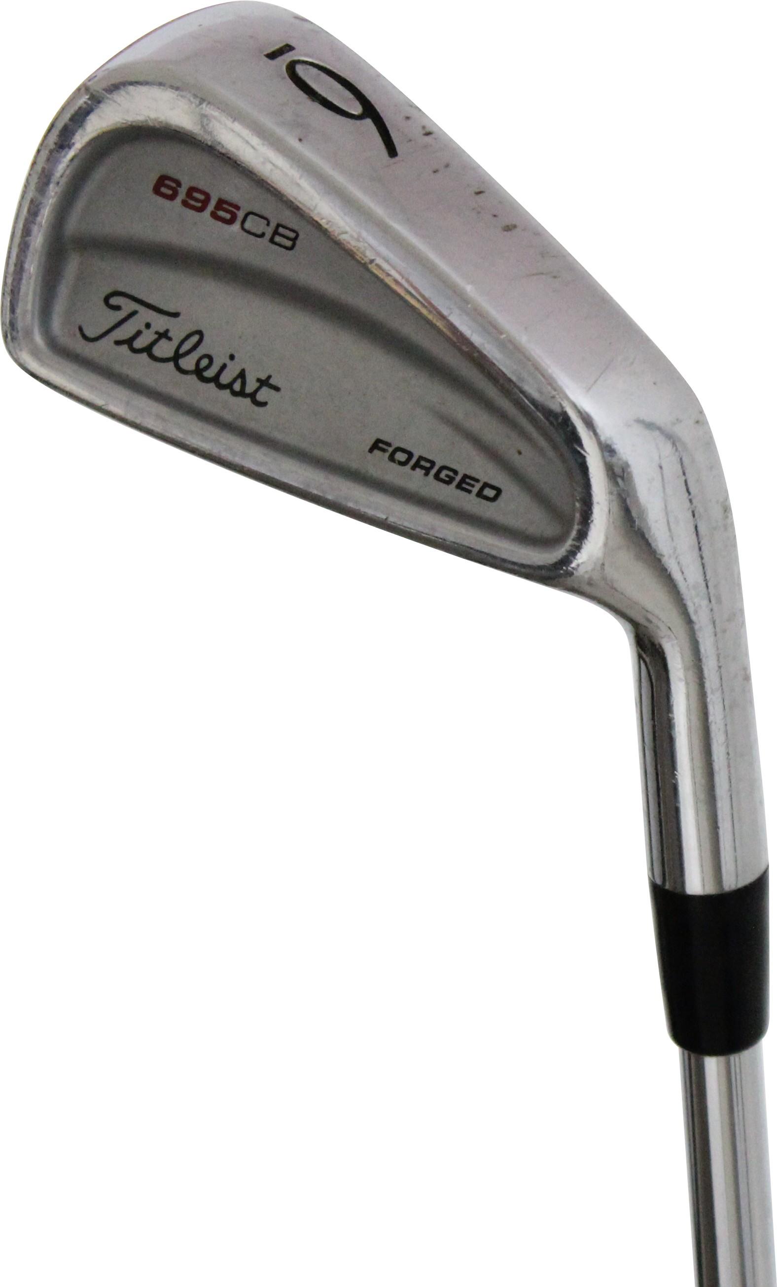 Titleist 695 CB Forged Iron Set - True Temper Dynamic Gold R300 Shaft - 3 - Right Handed - Regular Flex - Standard Length - Standard Lie Angle - Men - Acceptable