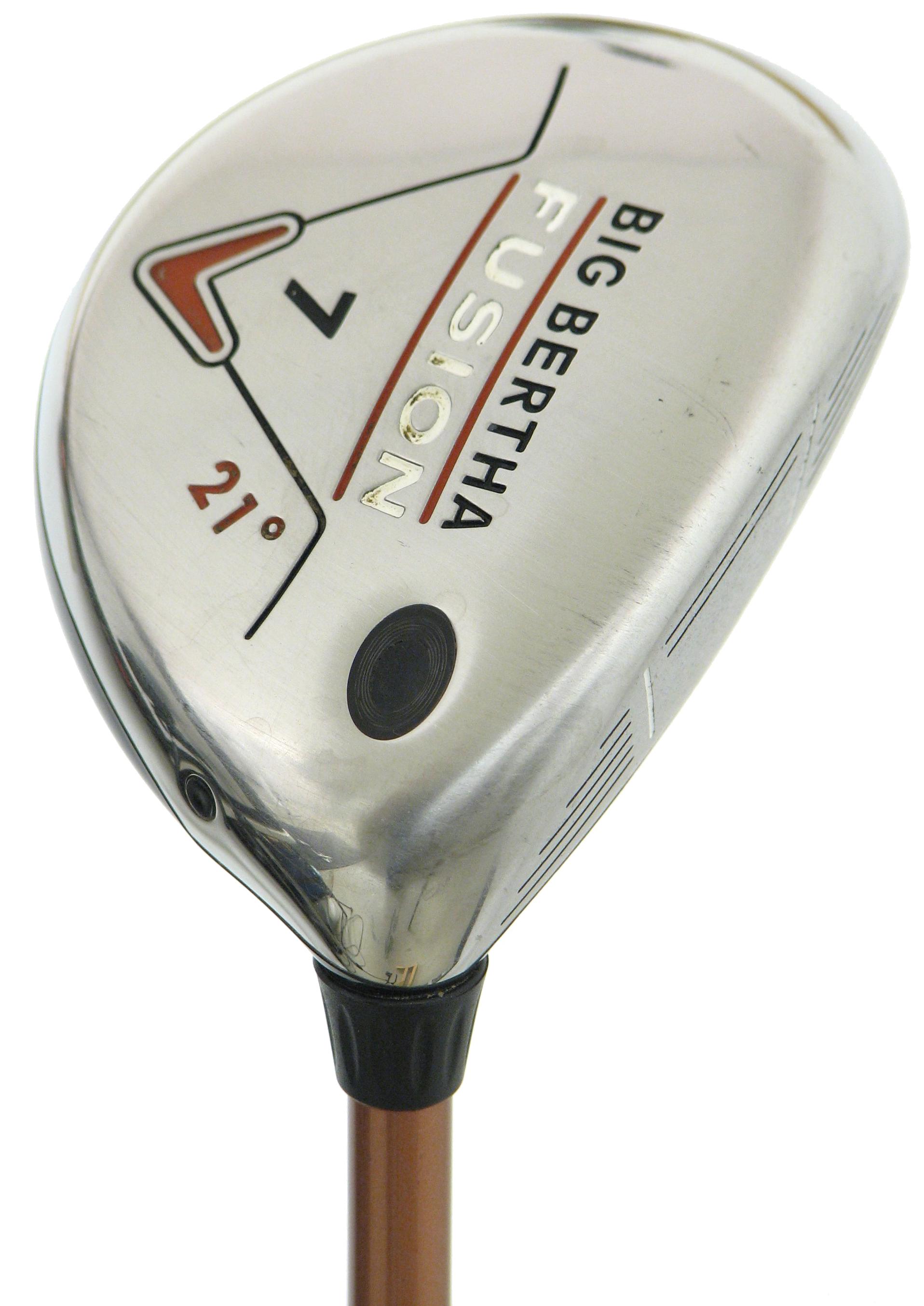 Callaway Big Bertha Fusion Fairway Wood Women - Aldila NVS 55 Shaft - 5 Wood - Right Handed - Ladies Flex - Standard Length - 19 Loft - Standard Lie Angle - Woman - Good