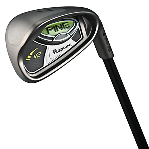 Ping Rapture V2 Iron Set - Ping AWT Shaft - 4-PW, AW - Right Handed - Stiff Flex - Standard Length - Standard Lie Angle - Men - Acceptable