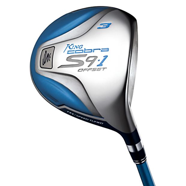 Cobra S9-1 M Offset Fairway Wood Women - Cobra Graphite Design Tour AD Fairway 45 Shaft - 5 Wood - Right Handed - Ladies Flex - Standard Length - 18 Loft - Standard Lie Angle - Woman - Good