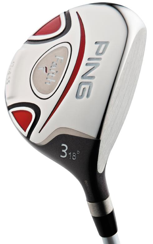 Ping Faith Fairway Wood Women - Ping ULT 200 Shaft - 5 Wood - Right Handed - Ladies Flex - Standard Length - 22 Loft - Standard Lie Angle - Woman - Acceptable