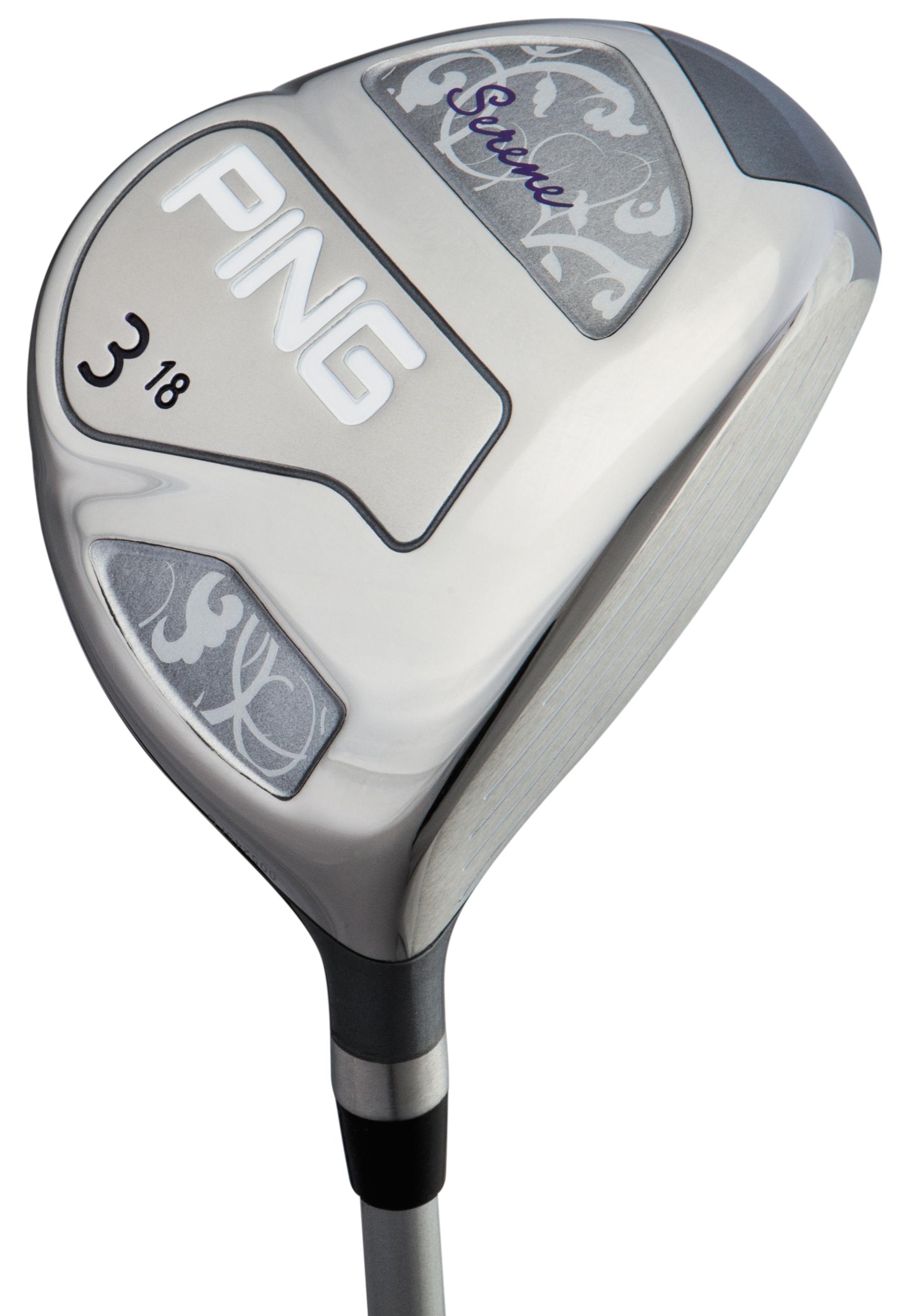 Ping Serene Fairway Wood Women - Ping ULT 210F Shaft - 5 Wood - Right Handed - Ladies Flex - Standard Length - 22 Loft - Standard Lie Angle - Woman - Acceptable