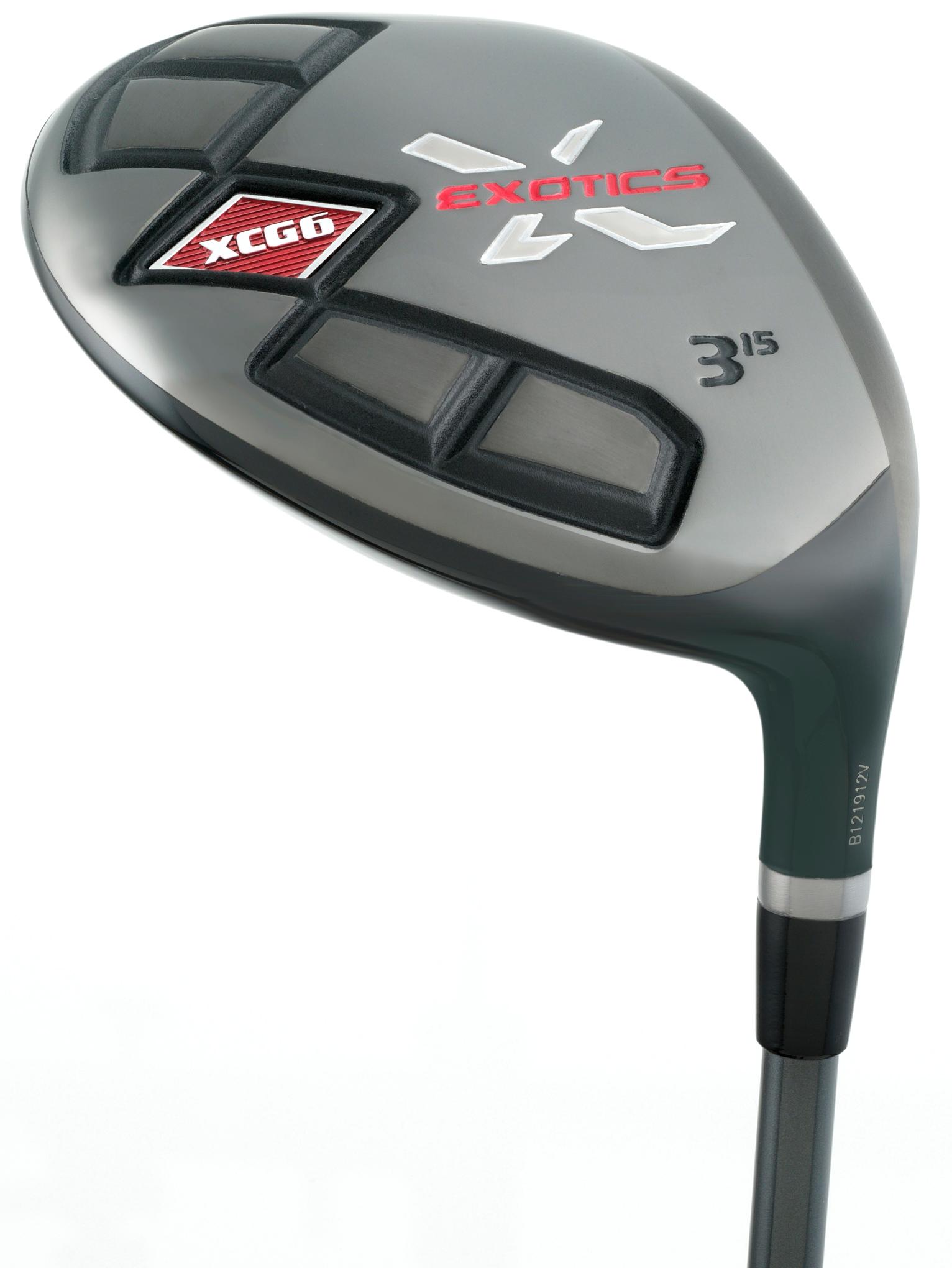 Tour Edge Exotics XCG-6 Fairway Wood - Tour Edge Exotics Graphite Design Tour AD 40 Shaft - 5 Wood - Left Handed - Senior Flex - Standard Length - 18 Loft - Standard Lie Angle - Men - Acceptable