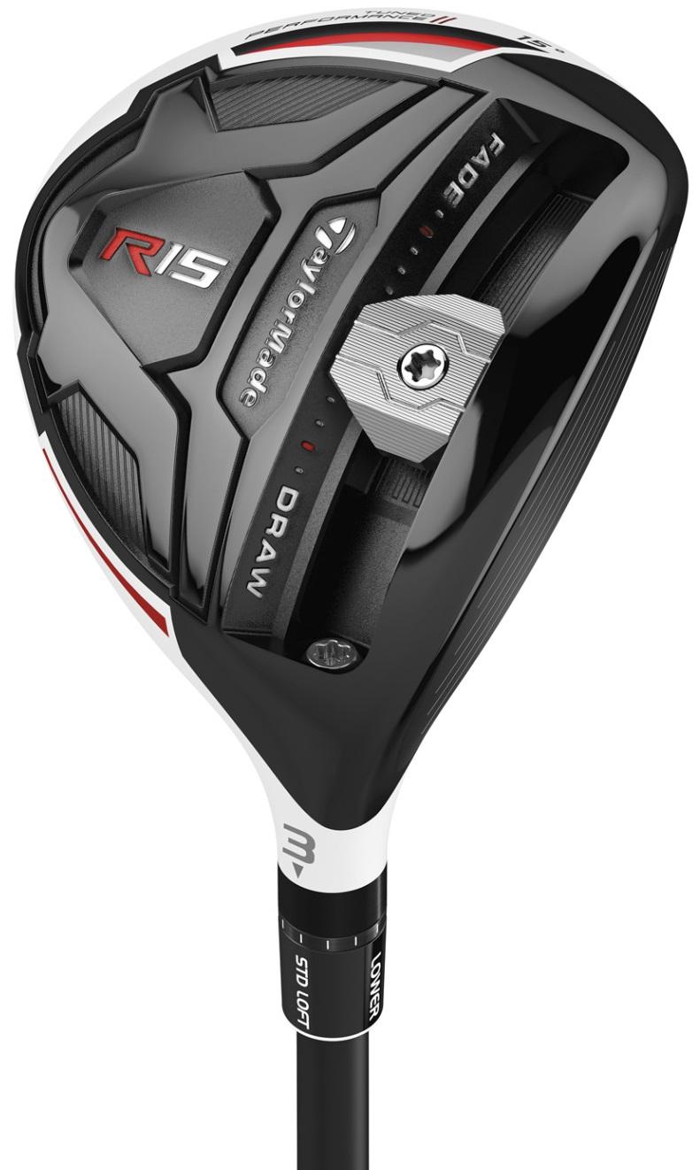 TaylorMade R15 Fairway Wood - TaylorMade Fujikura Speeder 67 Evolution Shaft - 3 Wood - Left Handed - Senior Flex - Standard Length - 15 Loft - Standard Lie Angle - Men - Acceptable