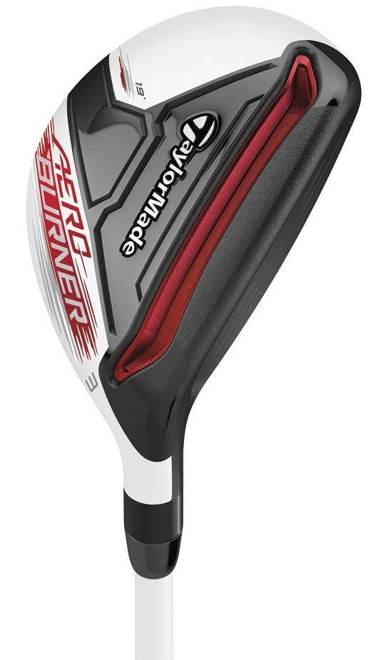 TaylorMade AeroBurner Rescue Hybrid - TaylorMade Matrix Speed RUL Shaft - 4H - Left Handed - Senior Flex - Standard Length - 22 Loft - Standard Lie Angle - Men - Acceptable
