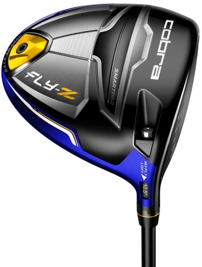 Cobra Fly-Z Blue Driver - Cobra Matrix VLCT SP 60 Shaft - Right Handed - Stiff Flex - Standard Length - Adjustable Loft - Standard Lie Angle - Men - Good
