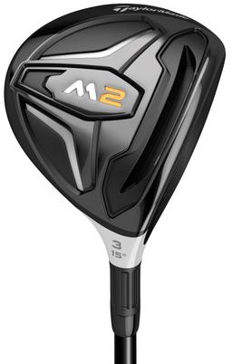 TaylorMade M2 Fairway Wood - Golf Club - Left Handed - 3 Wood - 15° Loft - Regular Flex - TaylorMade REAX 65 Shaft - Men