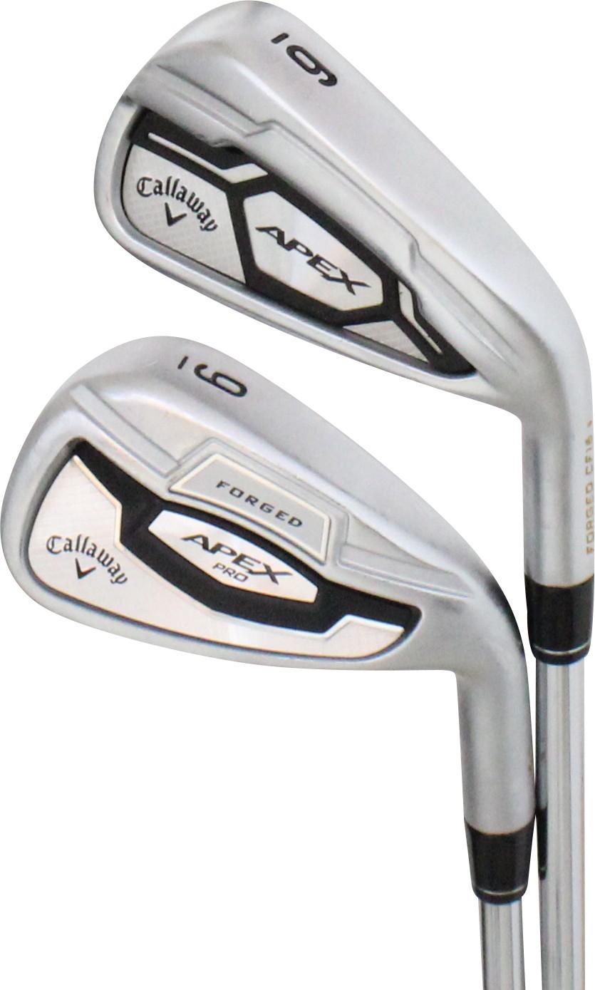 Callaway Apex CF16/Apex Pro 16 Iron Set - Nippon N.S. Pro Modus 3 Tour 120 Shaft - 5 - Right Handed - Extra Stiff Flex - Standard Length - Standard Lie Angle - Men - Acceptable