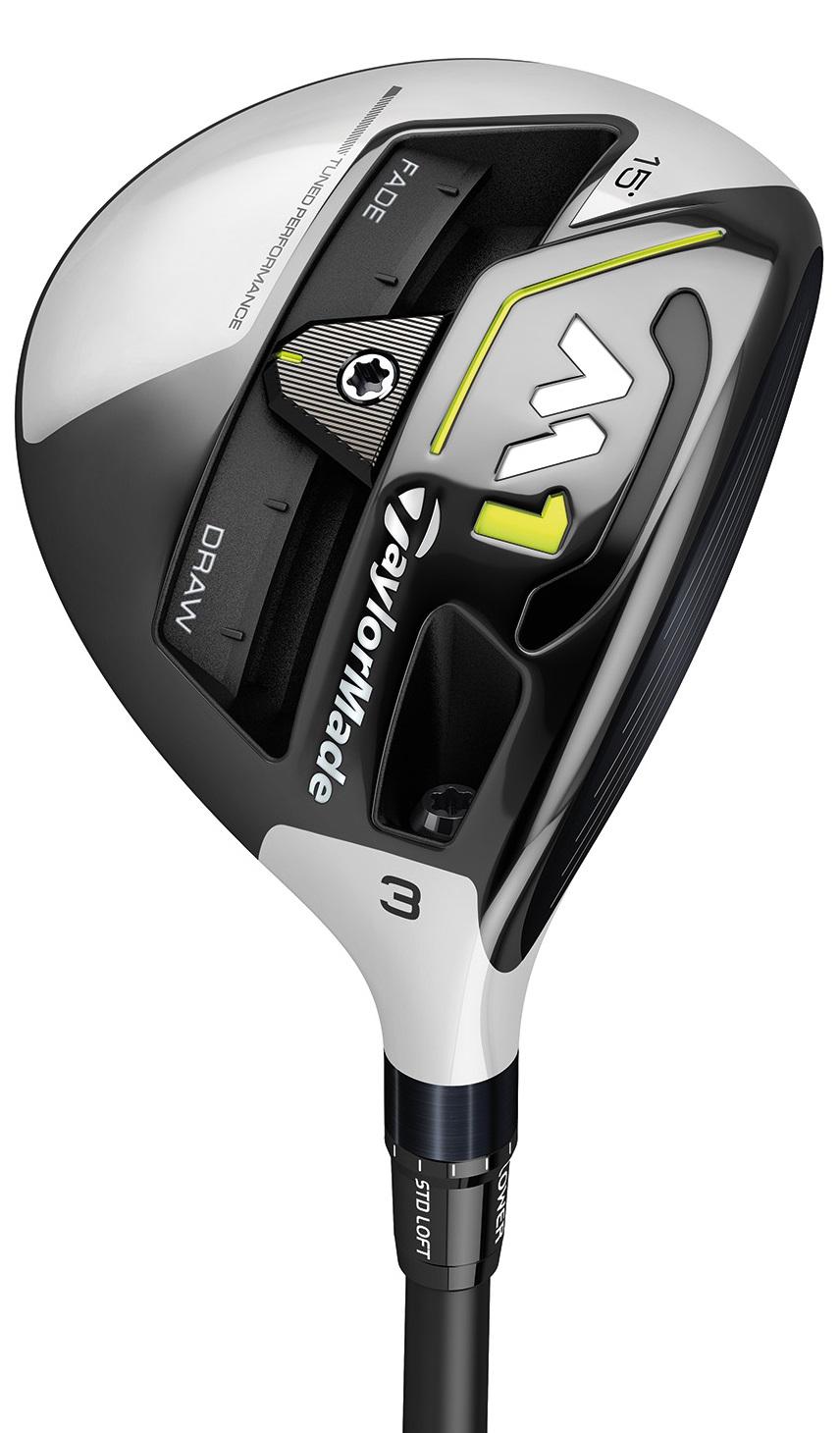 TaylorMade M1 2017 Fairway Wood - Mitsubishi Rayon Kuro Kage Silver 70 TiNi Shaft - 3 Wood - Left Handed - Stiff Flex - Standard Length - 15 Loft - Standard Lie Angle - Men - Acceptable