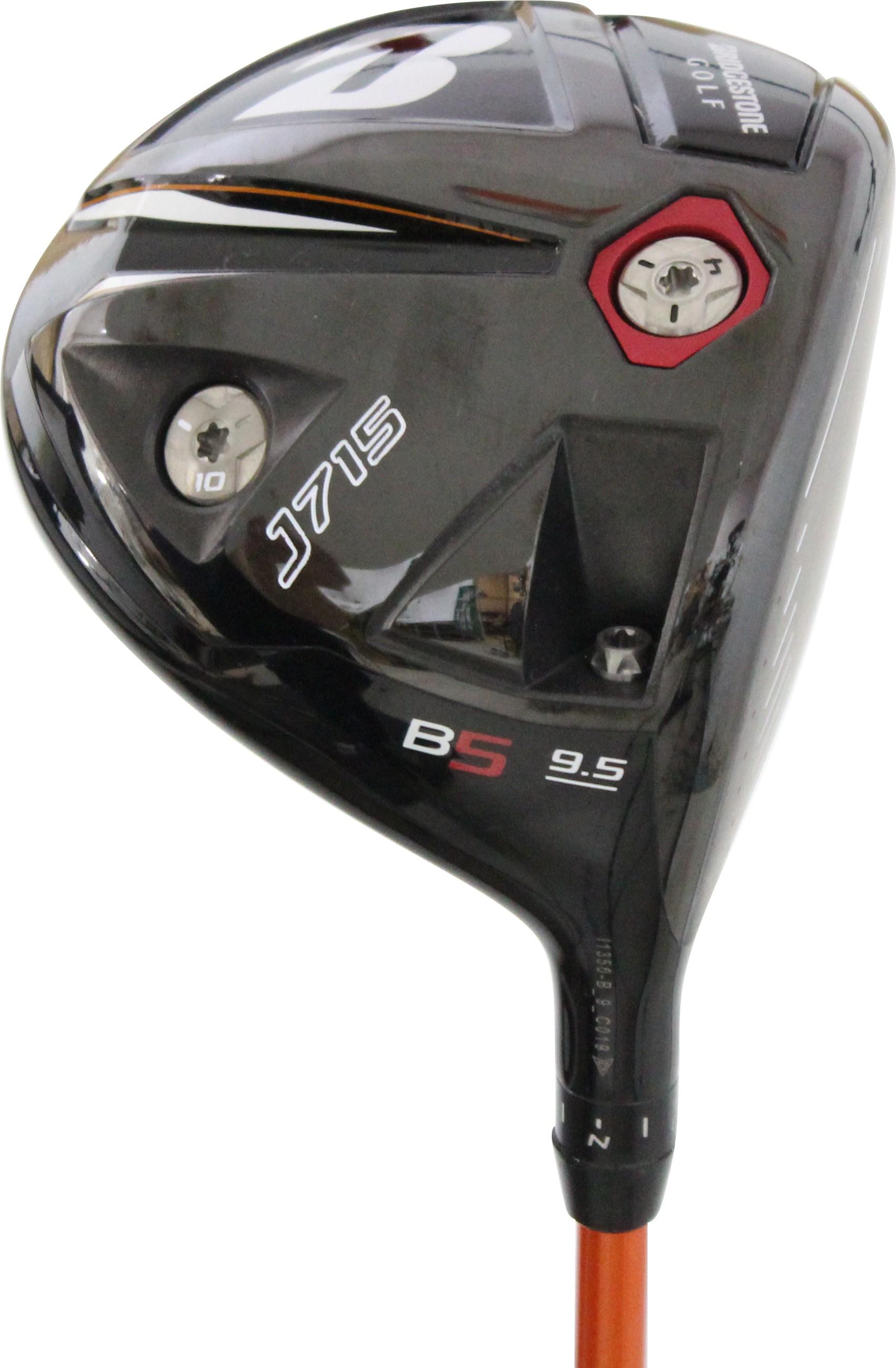 Bridgestone J715 B5 Driver - Graphite Design Tour AD YSQ 45 Shaft - Right Handed - Stiff Flex - Standard Length - 9.5 Loft - Standard Lie Angle - Men - Acceptable