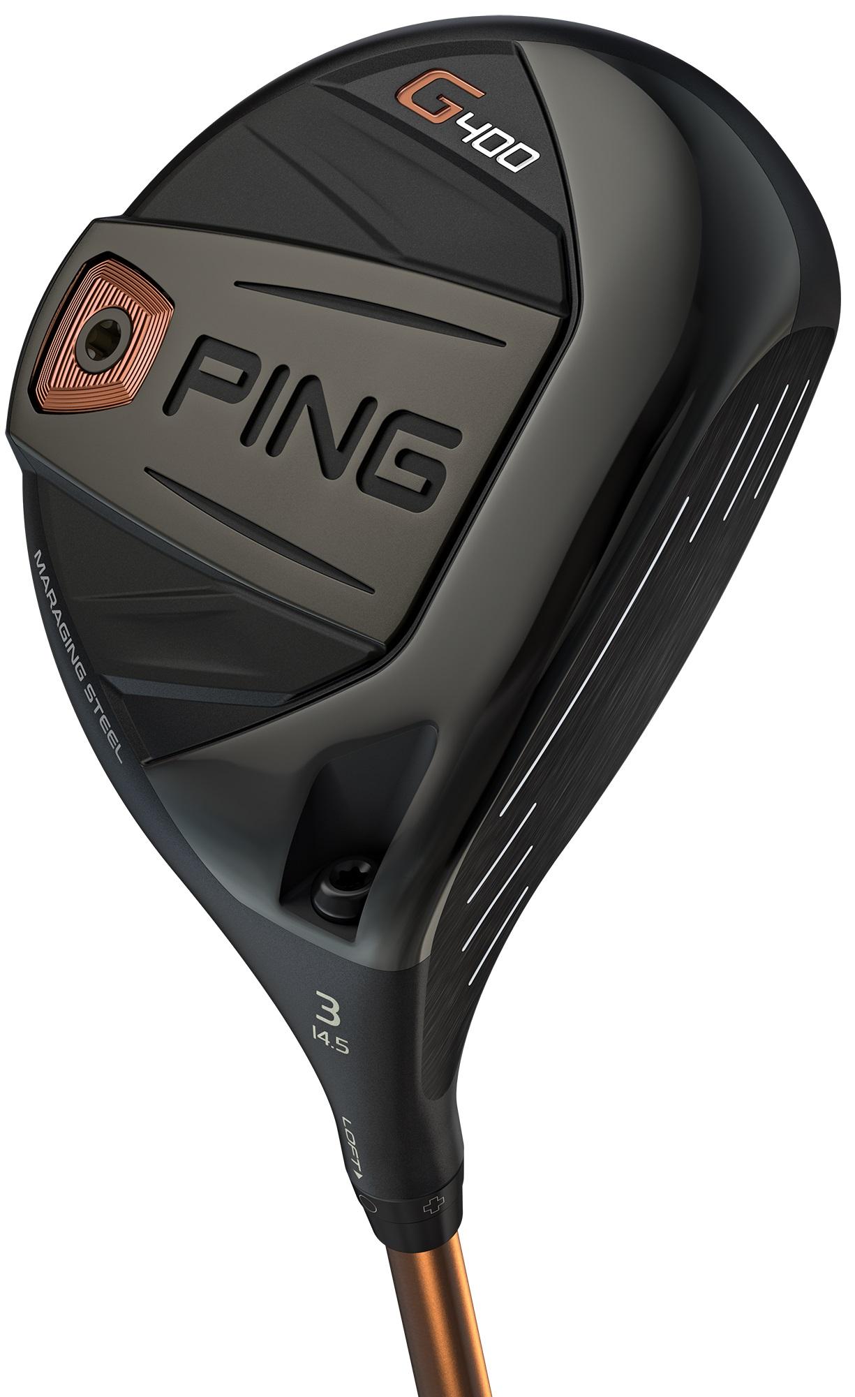 Ping G400 Fairway Wood - Ping Alta CB 65 Shaft - 3 Wood - Left Handed - Senior Flex - Standard Length - 14.5 Loft - Standard Lie Angle - Men - Acceptable