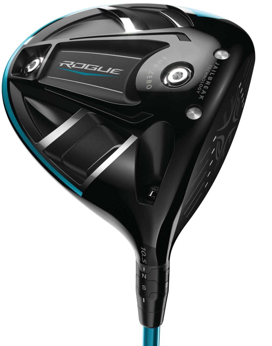 Callaway Rogue Sub Zero Driver - Project X EvenFlow Green 55 Shaft - Left Handed - Stiff Flex - Standard Length - 10.5 Loft - Standard Lie Angle - Men - Good