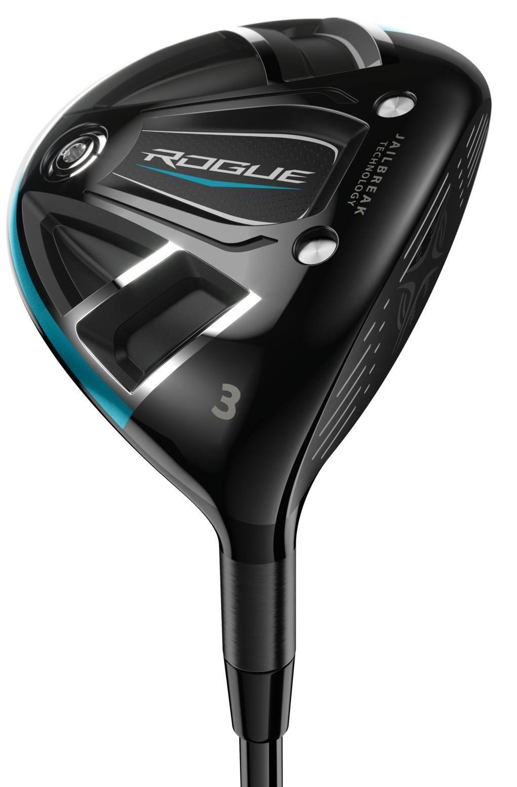 Callaway Rogue Fairway Wood - Project X Even Flow Blue 75 Shaft - 3 Wood - Left Handed - Stiff Flex - Standard Length - 15 Loft - Standard Lie Angle - Men - Acceptable