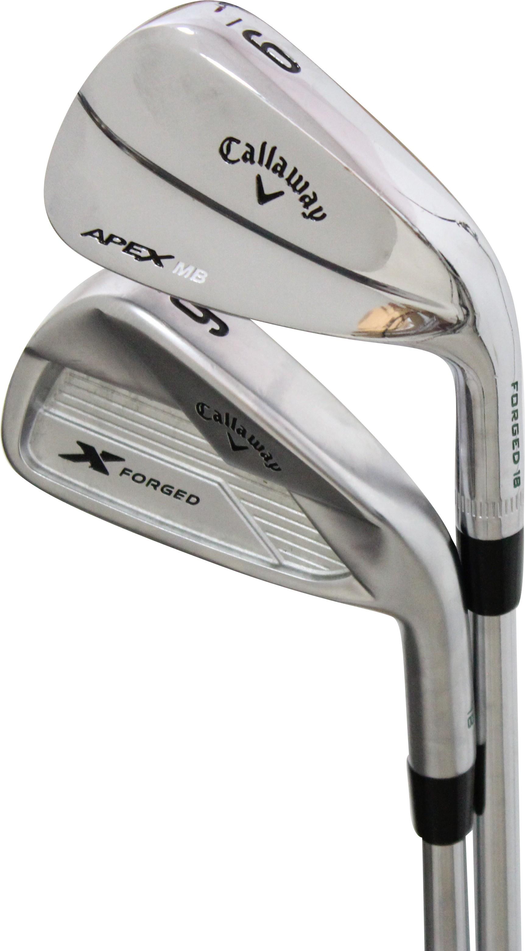 Callaway X Forged 18/Apex MB 18 Combo - Precision Rifle Project X 6.5 Shaft - 4 - Right Handed - Extra Stiff Flex - Standard Length - Standard Lie Angle - Men - Acceptable