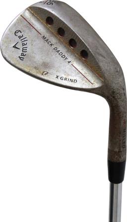 Callaway MD4 Raw X Grind Wedge - Golf Club - Lob Wedge - 58° Loft - Wedgeflex Flex - True Temper Dynamic Gold S400 Shaft - Men